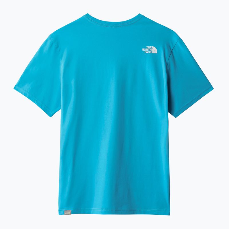 Vyriški trekingo marškinėliai The North Face Easy blue NF0A2TX3JA71 9