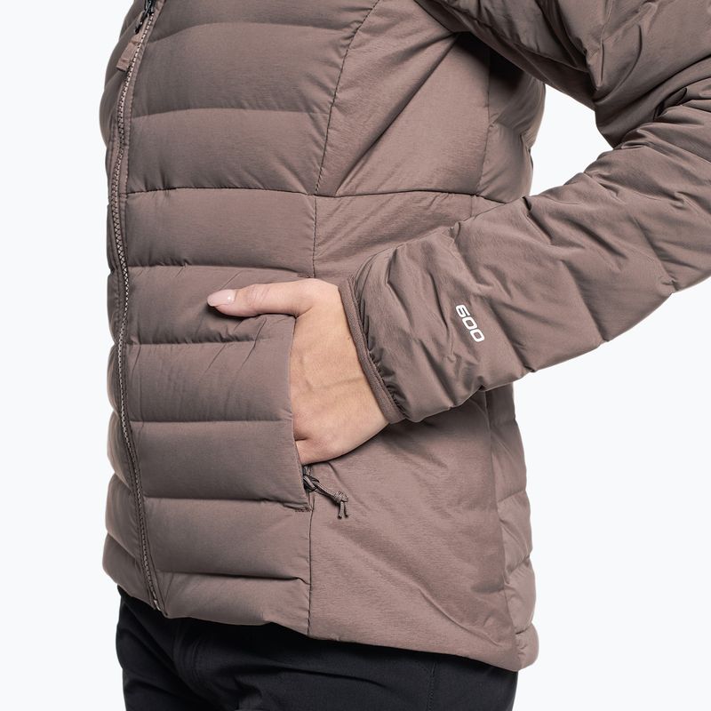 Moteriškos pūkinės striukės The North Face Belleview Stretch Down Hoodie brown NF0A7UK5EFU1 5