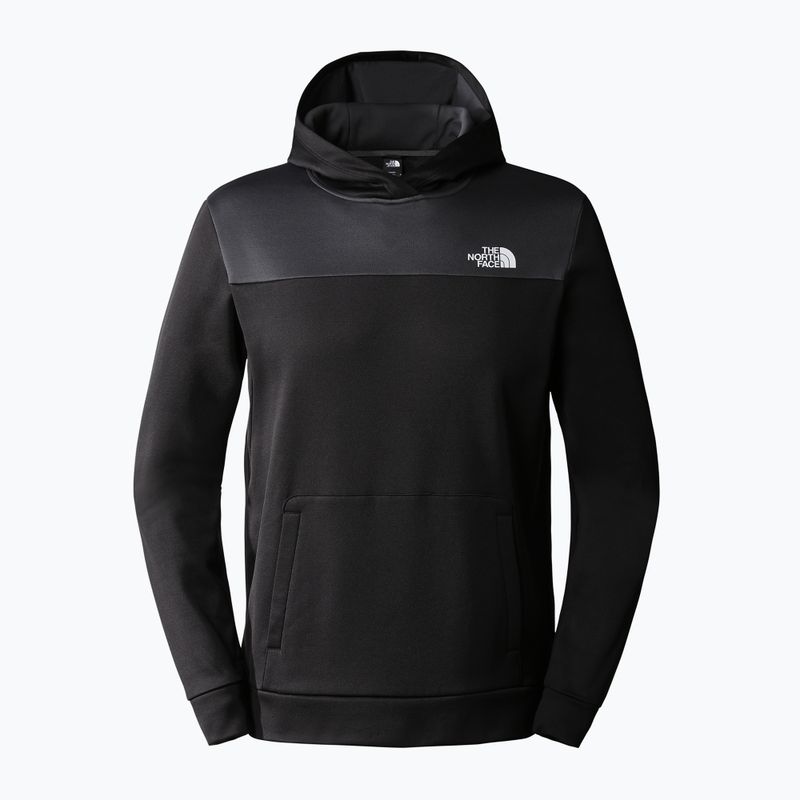 Vyriškas džemperis The North Face Reaxion Fleece P/O Hoodie black/ asphalt grey 4