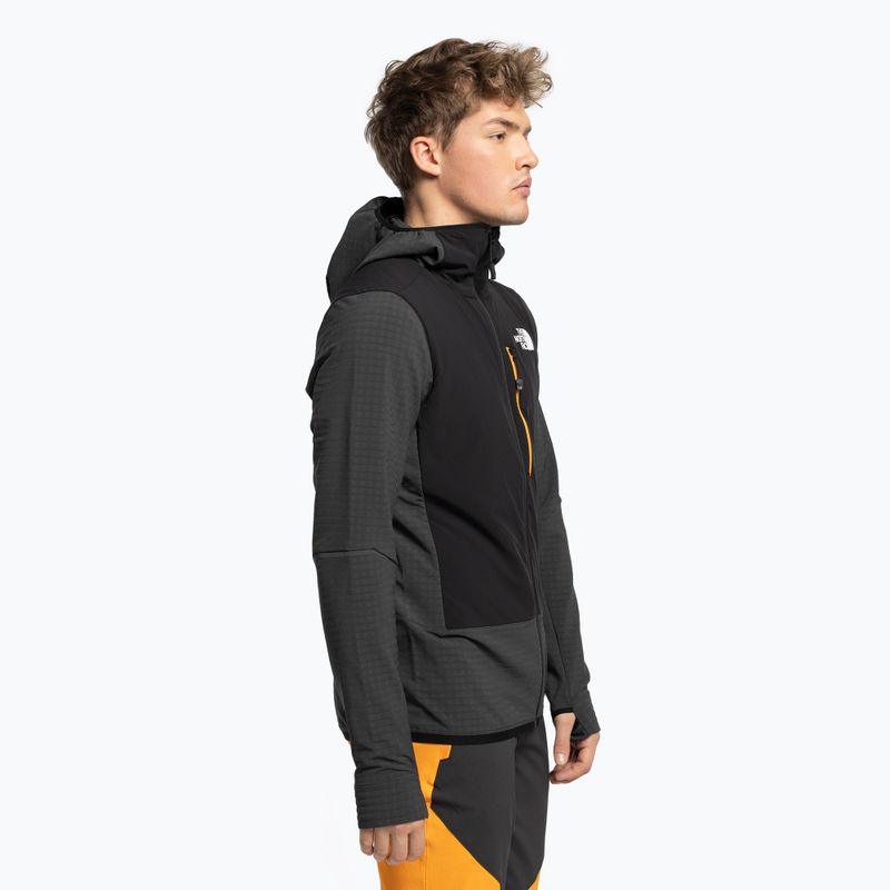 Vyriški The North Face Dawn Turn Hybrid Ventrix Midlayer Grey NF0A7Z8QMN81 Slidinėjimo džemperiai 3