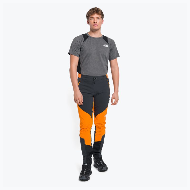 Vyriškos slidinėjimo kelnės The North Face Dawn Turn orange-grey NF0A7Z8N8V81 2