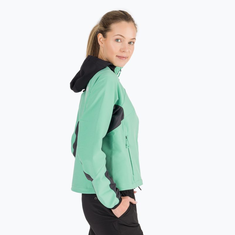 Moteriškos softshello striukės The North Face AO Softshell Hoodie green NF0A7ZE990Q1 3