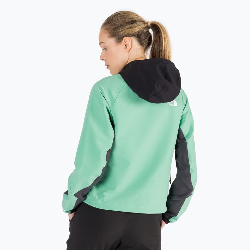 Moteriškos softshello striukės The North Face AO Softshell Hoodie green NF0A7ZE990Q1 4