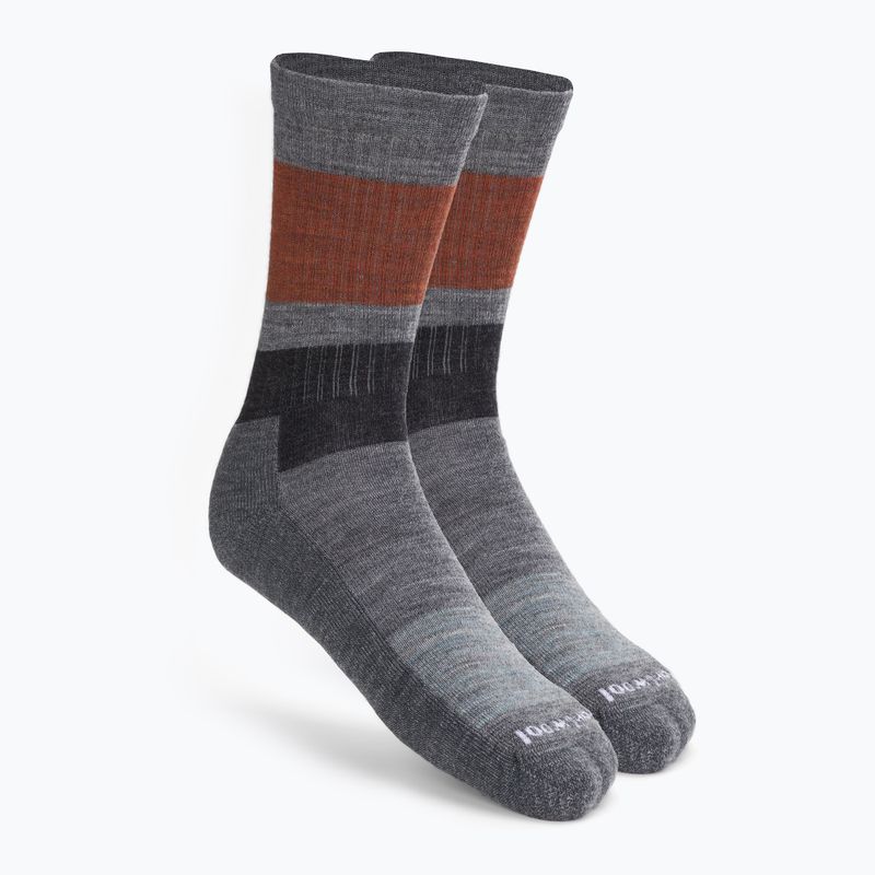 Smartwool Everyday Blocked Stripe Crew pilkos trekingo kojinės SW001940052