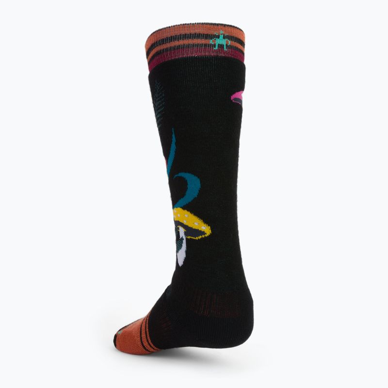 Moteriškos kojinės snieglentei Smartwool Snowboard Full Cushion Fungi Fabulous OTC black SW001868001 2