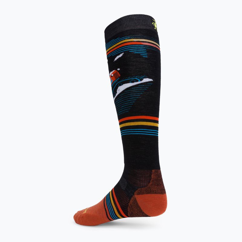 Smartwool vyriškos kojinės snieglentei Snowboard Targeted Cushion Piste Machine OTC black SW001922001 2