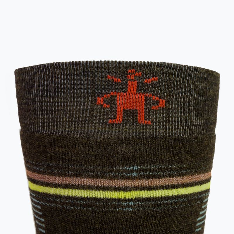 Vyriškos Smartwool snieglenčių kojinės Targeted Cushion Piste Machine OTC green SW001922D11 3