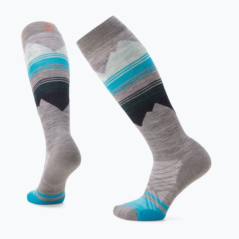 Smartwool moteriškos slidinėjimo kojinės Ski Targeted Cushion Pattern OTC grey SW001863039 5