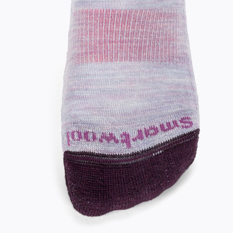 Vaikiškos kojinės Smartwool Wintersport Full Cushion Polar Bear Pattern OTC purple eclipse 5