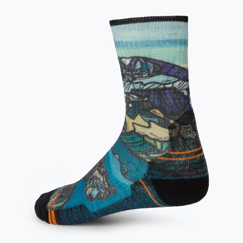 Moteriškos sportinės kojinės Smartwool Hike Light Cushion Icy Range Print Crew colorful SW001988150 2