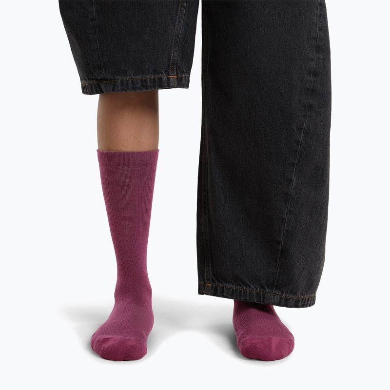 Moteriškos kojinės Icebreaker Merino Lifestyle Light Crew dark berry 3