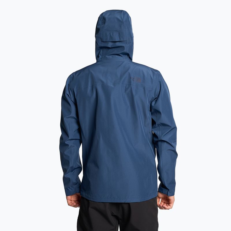 Vyriška striukė nuo lietaus The North Face Dryzzle Futurelight navy blue NF0A7QB2HDC1 2