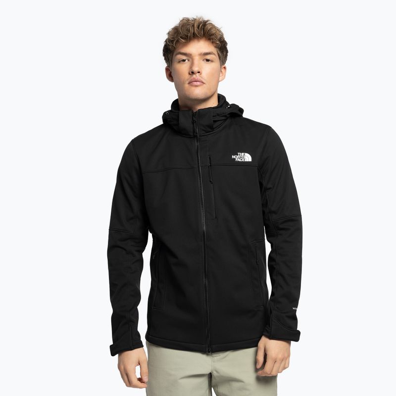 Vyriškos softshello striukės The North Face Diablo Softshell Detachable Hood black NF0A7ZFSKX71