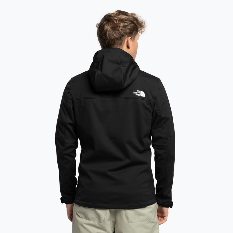 Vyriškos softshello striukės The North Face Diablo Softshell Detachable Hood black NF0A7ZFSKX71 4