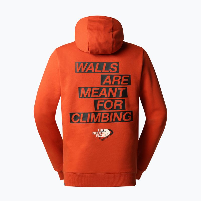Vyriški džemperiai The North Face Outdoor Graphic Hoodie Light orange NF0A827ILV41 2