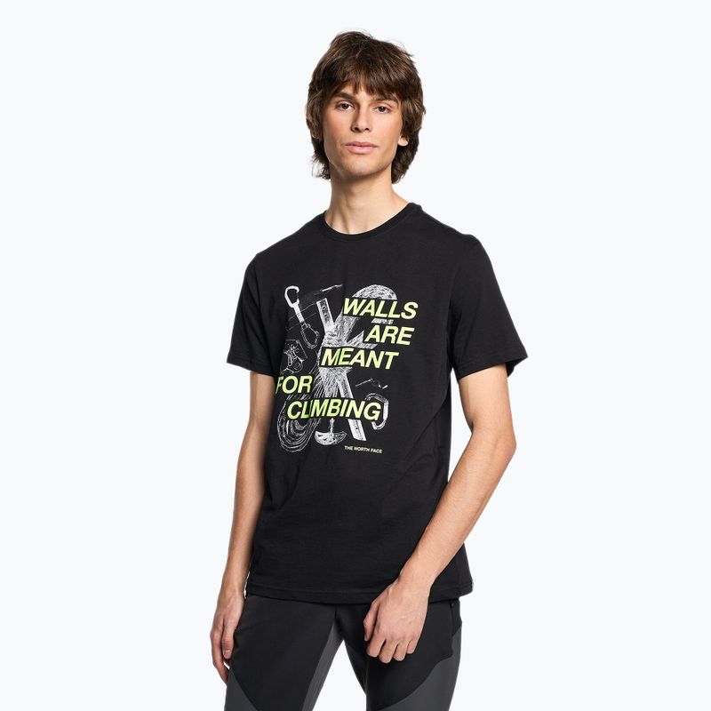 Vyriški trekingo marškinėliai The North Face Outdoor Graphic SS black NF0A827J