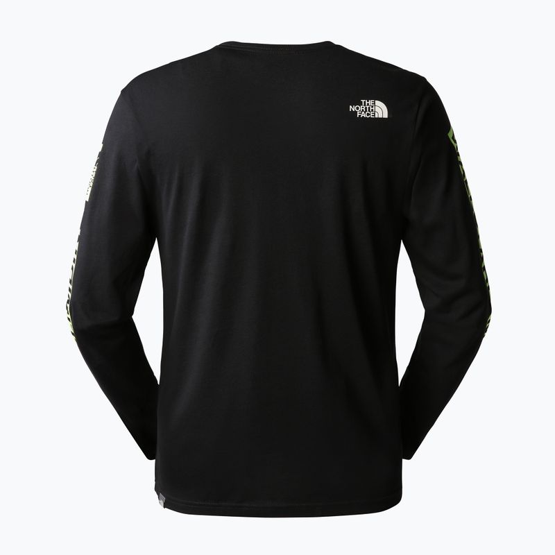 Vyriški trekingo marškinėliai The North Face Outdoor Graphic LS black NF0A827K 2