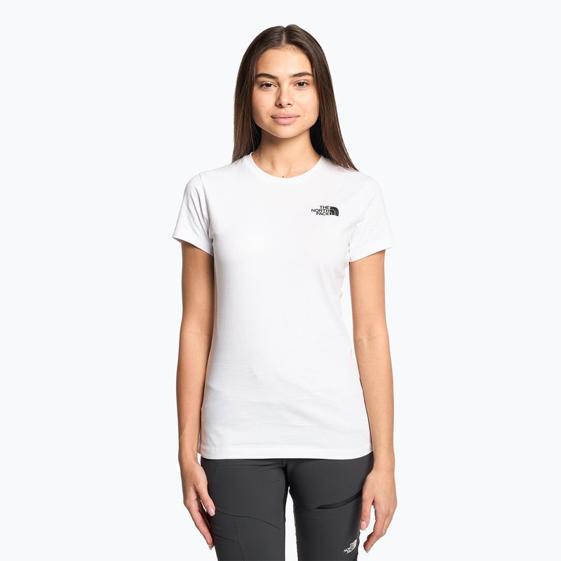 Moteriški trekingo marškinėliai The North Face Outdoor Graphic SS white NF0A827M