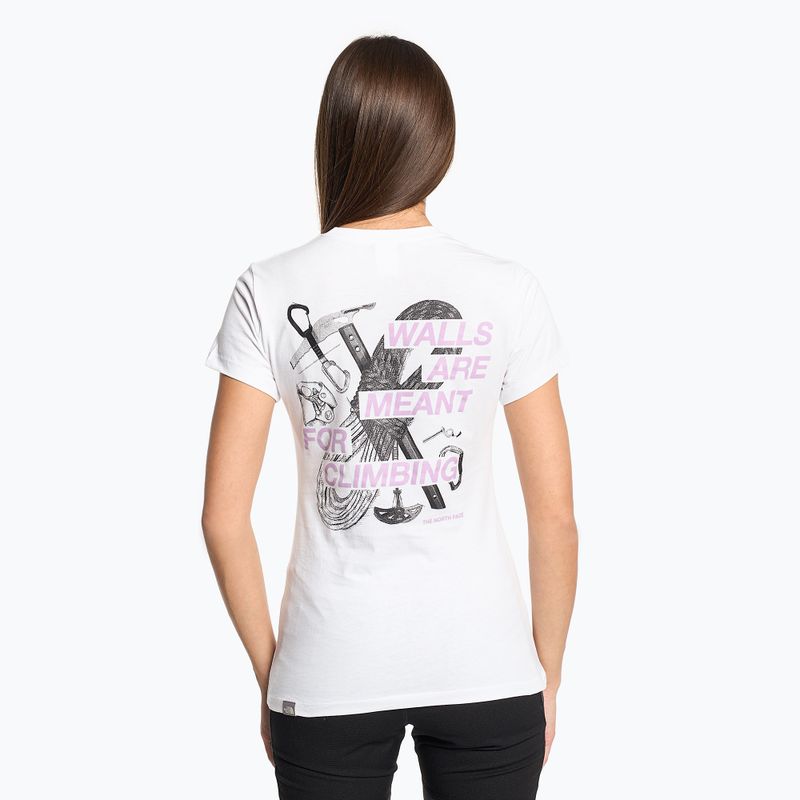 Moteriški trekingo marškinėliai The North Face Outdoor Graphic SS white NF0A827M 2