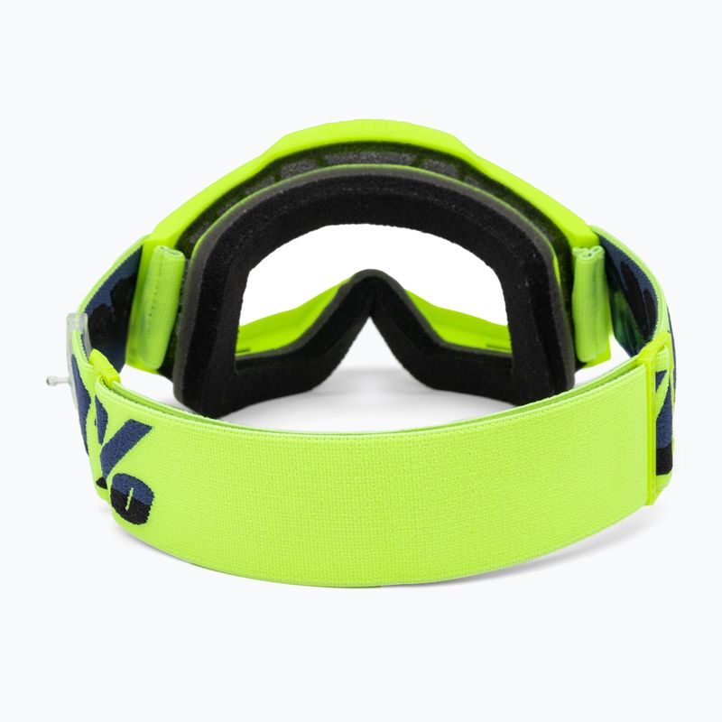 Vaikiški dviračių akiniai 100 % Accuri 2 Junior fluo/yellow/clear 3