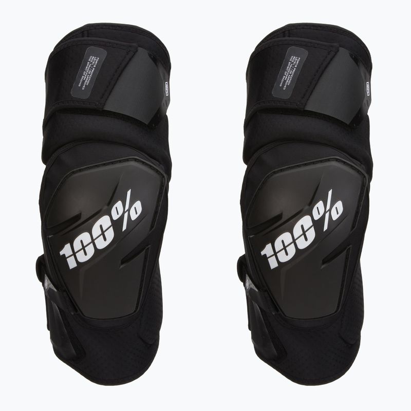 Dviračių kelių apsaugos 100% Fortis Knee juoda
