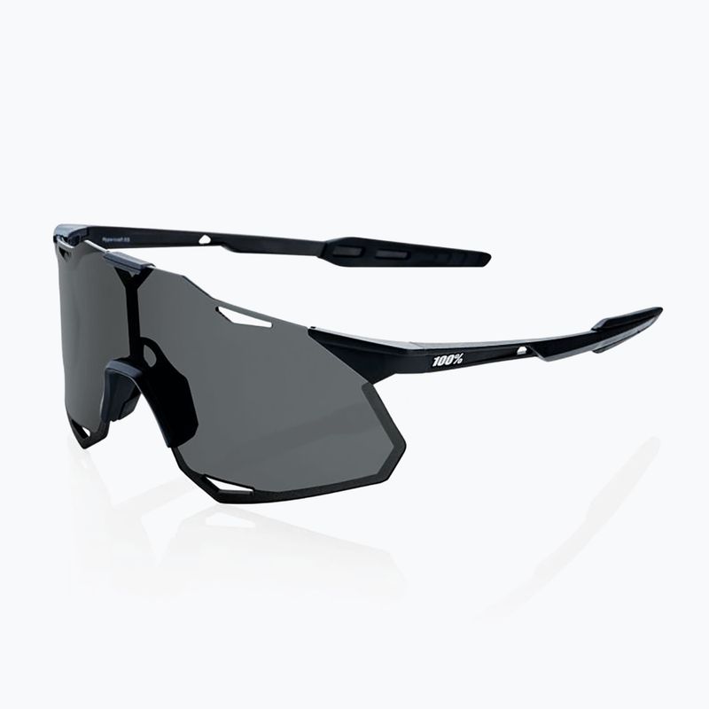 Akiniai nuo saulės 100 % Hypercraft XS matte black/smoke