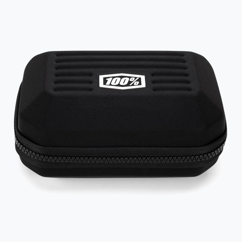 Dviračių akiniai 100% Speedtrap soft tact black/hiper red multilayer mirror 6