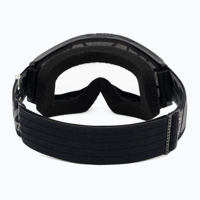 Vaikiški dviračių akiniai 100 % Strata 2 Junior black/clear 3