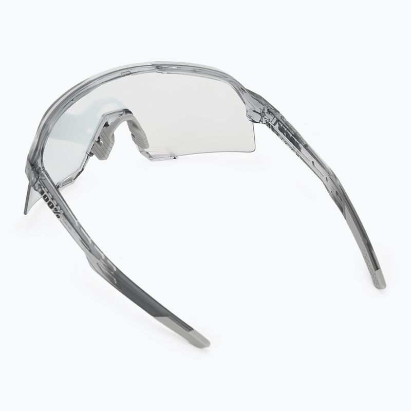 Akiniai nuo saulės 100 % S3 polished translucent grey/rose gold mirror photochrom 2