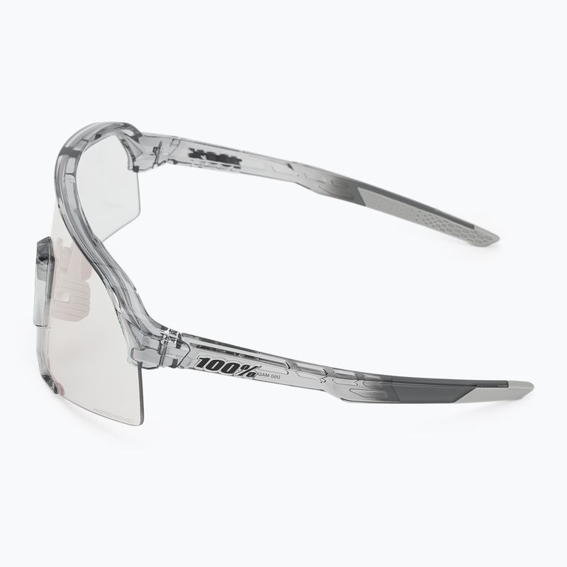 Akiniai nuo saulės 100 % S3 polished translucent grey/rose gold mirror photochrom 4