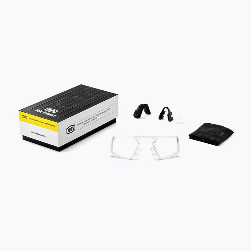 Koreguojamas akinių įdėklas 100% RX Optical Insert Small clear 4
