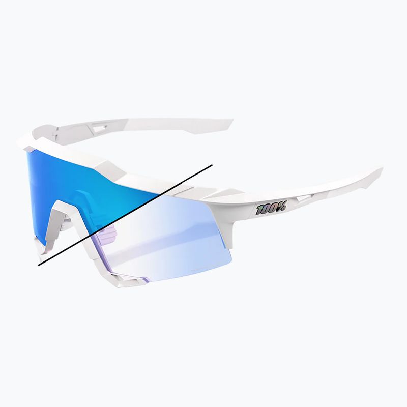 Akiniai nuo saulės 100 % Speedcraft LE bastille/blue mirror photochromic 7