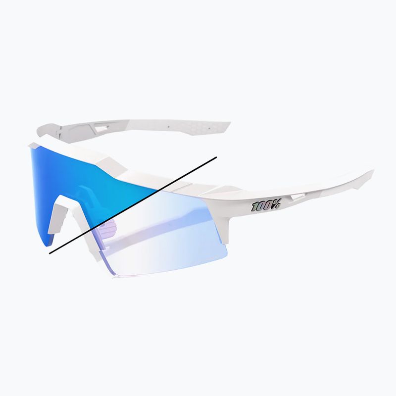Akiniai nuo saulės 100 % Speedcraft SL LE bastille/blue mirror photochromic 7