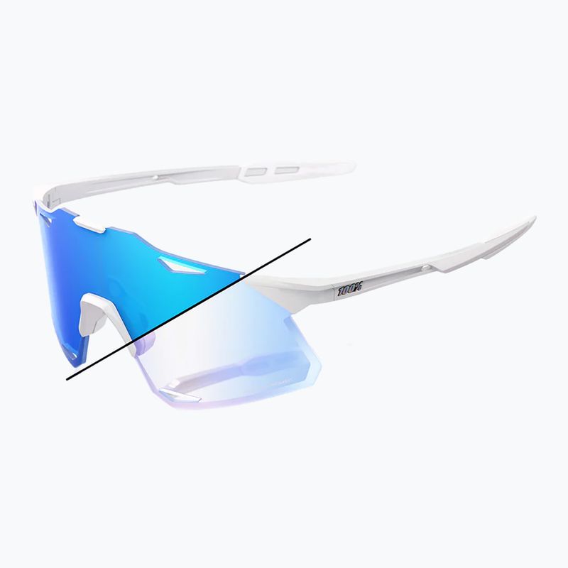 Akiniai nuo saulės 100 % Hypercraft LE bastille/blue mirror photochromic 7