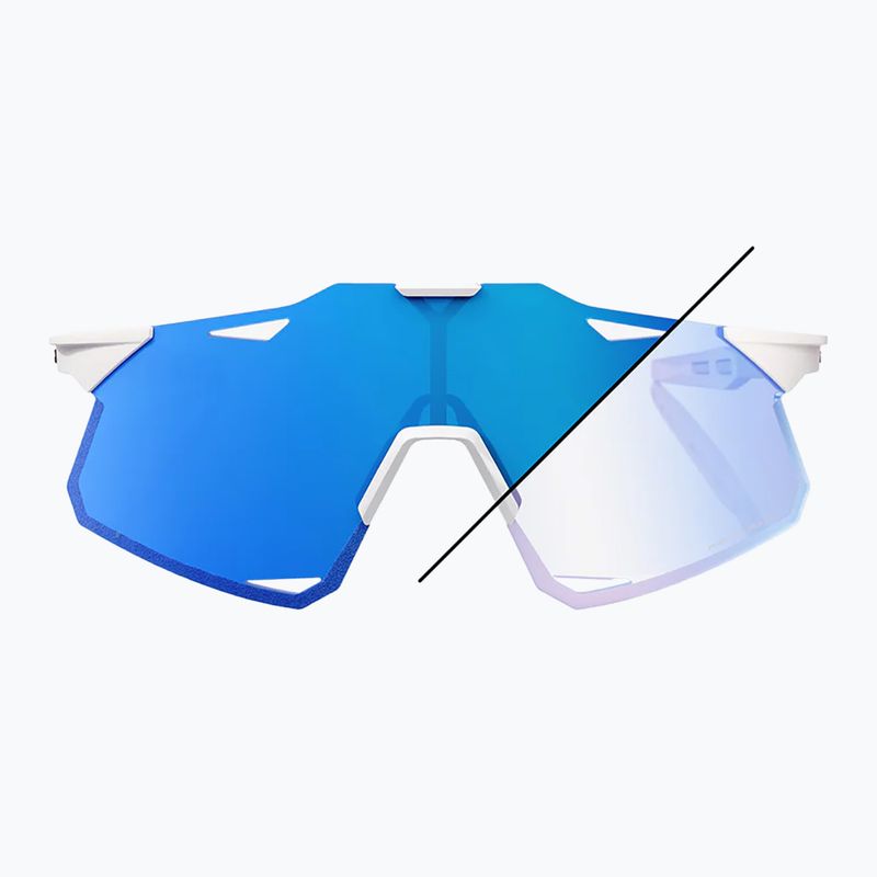 Akiniai nuo saulės 100 % Hypercraft LE bastille/blue mirror photochromic 8