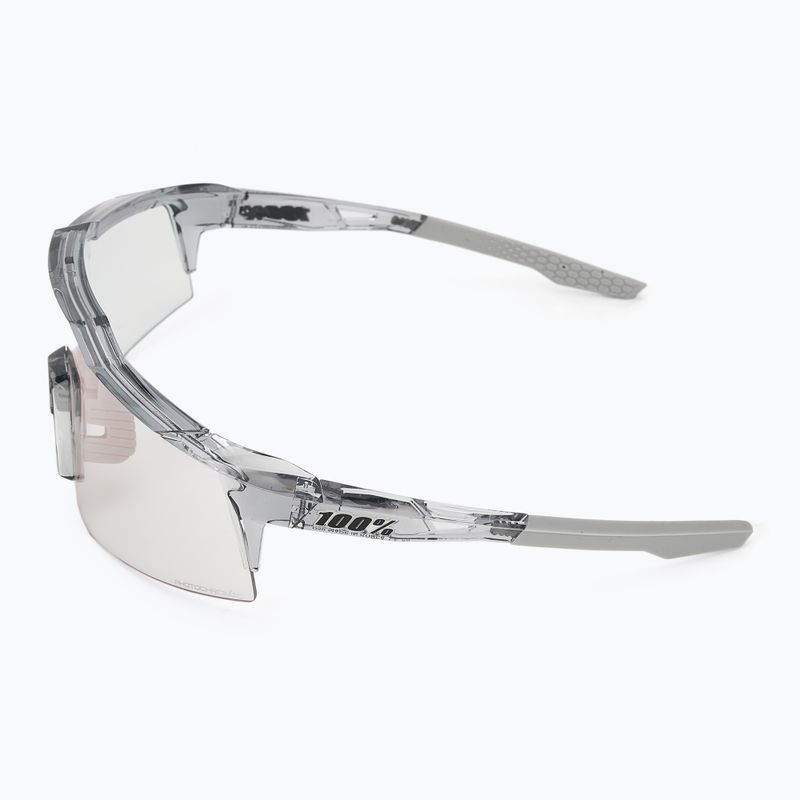 Akiniai nuo saulės 100 % Speedcraft SL polished translucent grey/rose gold mirr photochr 4