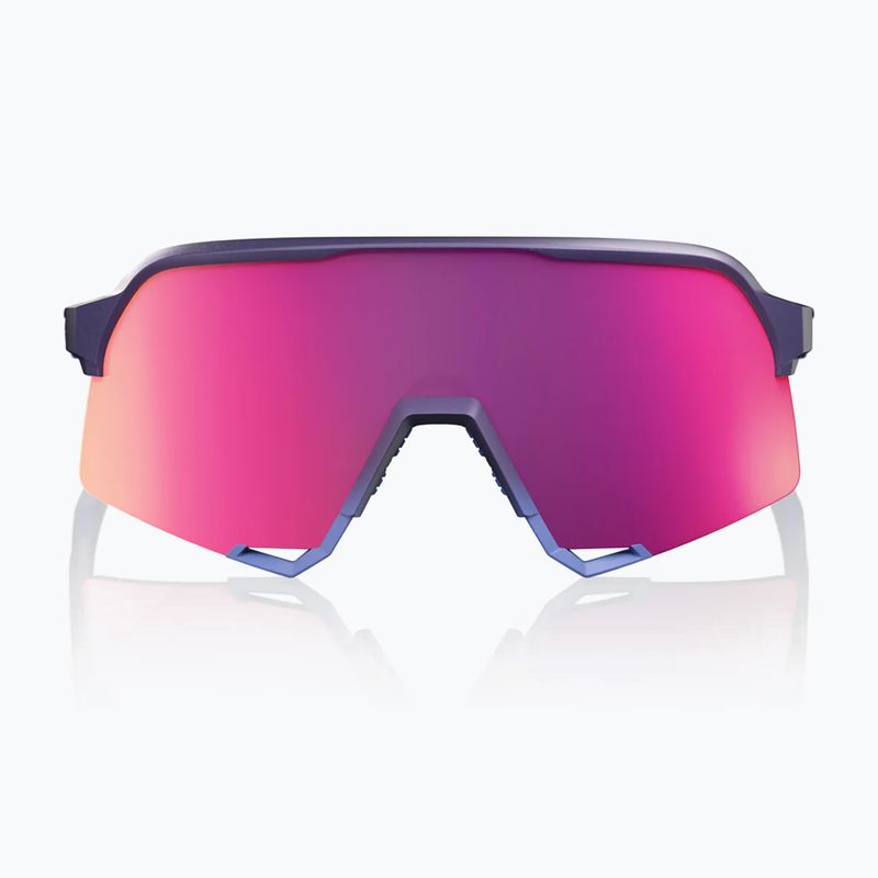 Saulės akiniai 100 % S3 satin storm metallic/purple mirror 4