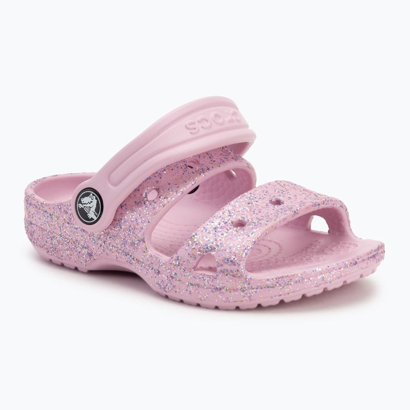 Vaikiški sandalai Crocs Classic Glitter Sandal Toddler rainbow