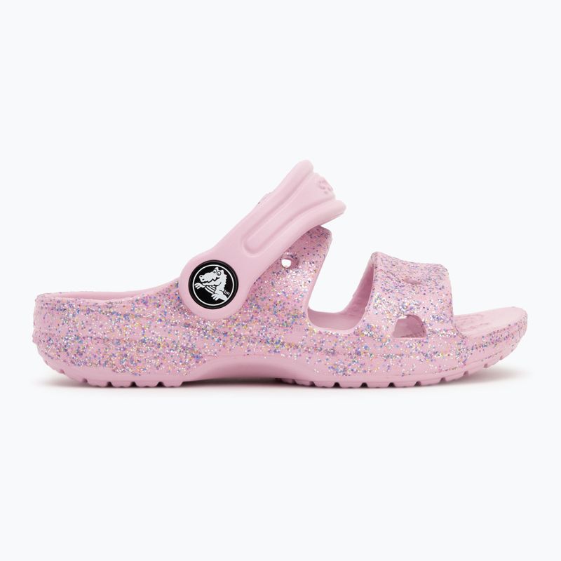Vaikiški sandalai Crocs Classic Glitter Sandal Toddler rainbow 3