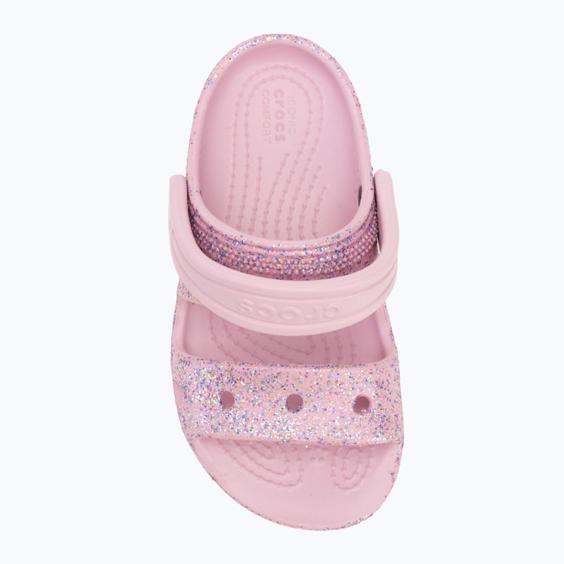 Vaikiški sandalai Crocs Classic Glitter Sandal Toddler rainbow 6