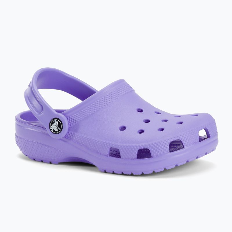 Vaikiškos šlepetės Crocs Classic Clog Kids digital violet