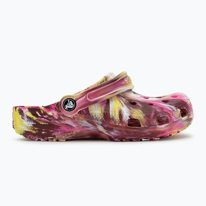 Šlepetės Crocs Classic Marbled Clog electric pink/multi 3