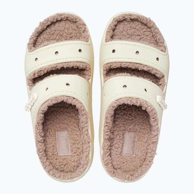 Šlepetės Crocs Classic Cozzzy Sandal bone/mushroom 12