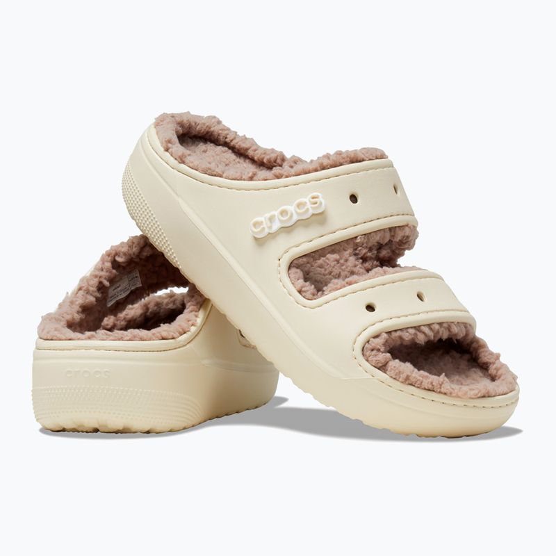 Šlepetės Crocs Classic Cozzzy Sandal bone/mushroom 13