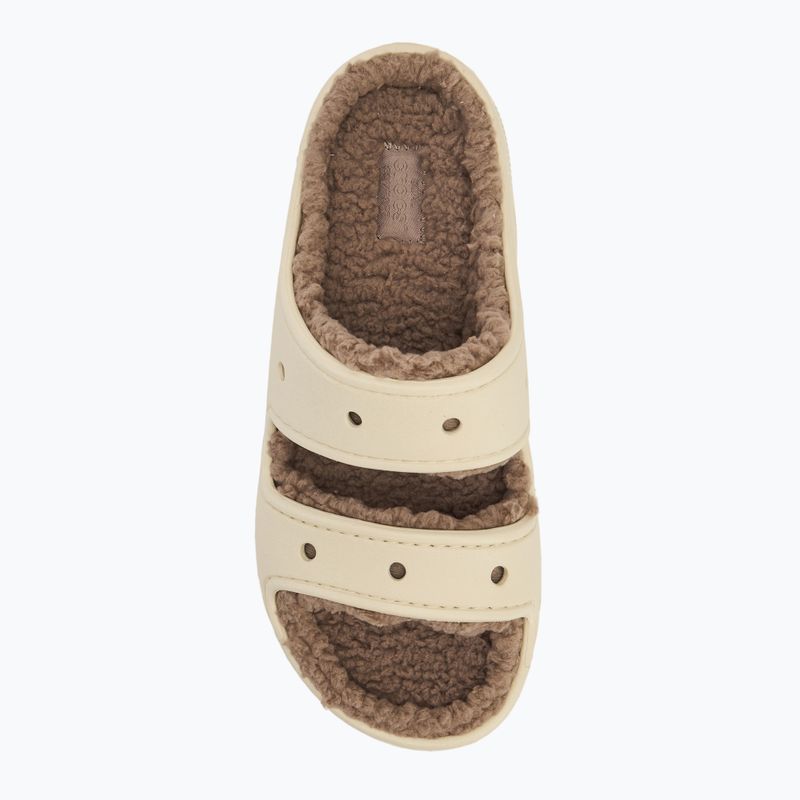 Šlepetės Crocs Classic Cozzzy Sandal bone/mushroom 5