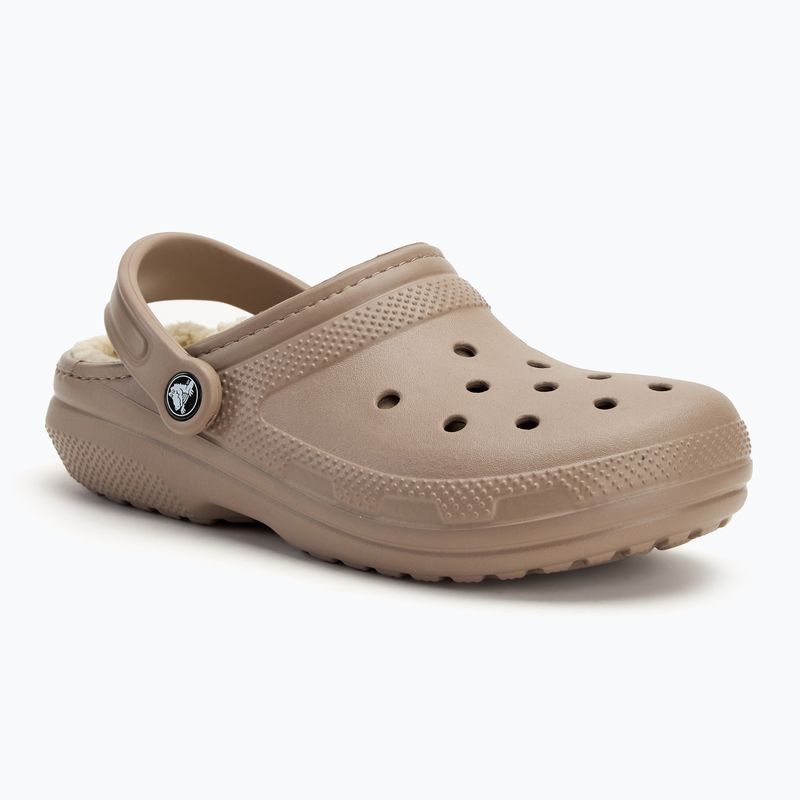 Šlepetės Crocs Classic Lined Clog mushroom/bone 2