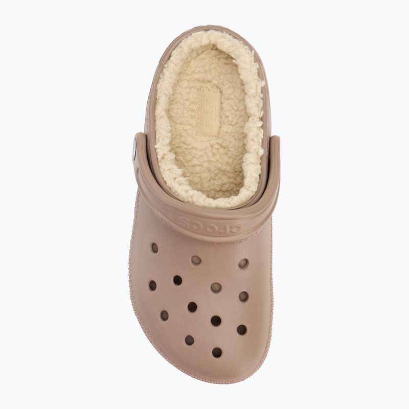 Šlepetės Crocs Classic Lined Clog mushroom/bone 6