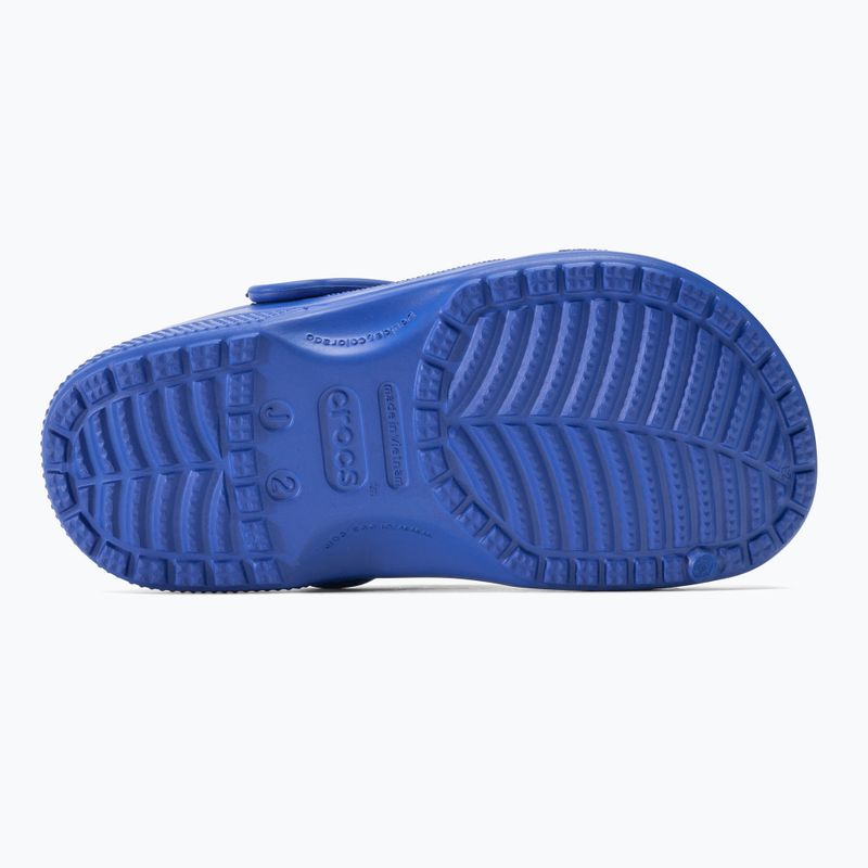 Vaikiškos šlepetės Crocs Classic Clog Kids blue bolt 6