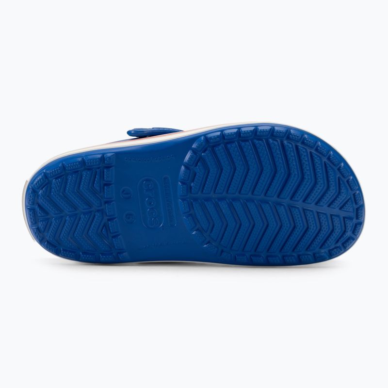 Vaikiškos šlepetės Crocs Crocband Clog Kids blue bolt 5