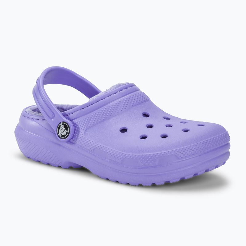 Vaikiškos šlepetės Crocs Classic Lined digital violet 2